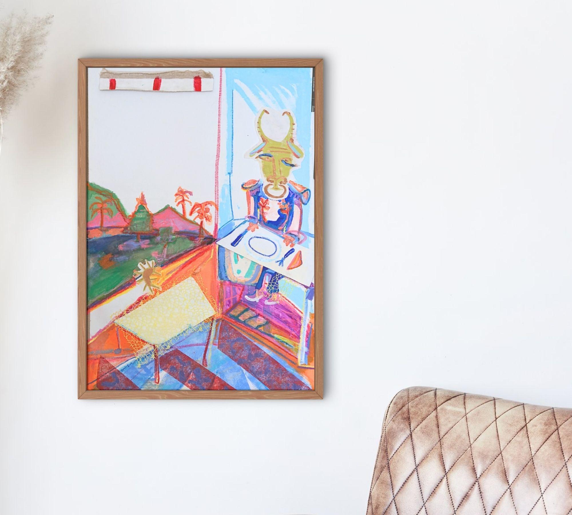 Bon Profit Art Print Multicolored 0