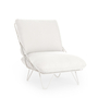 Valentina Up Lounge Sessel Weiß 0