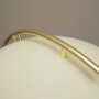 Table lamp metal white 1980s 4