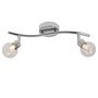 Ceiling light Bulb 2-light Silver 0