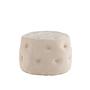 Benjamin Pouf Samt Beige Ø55cm 8