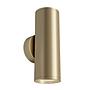 Focus S Typ A Wandleuchte Aluminium Gold 2-flammig 2