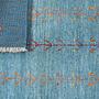 Rizbaf Gabbeh-Teppich Wolle Blau 5