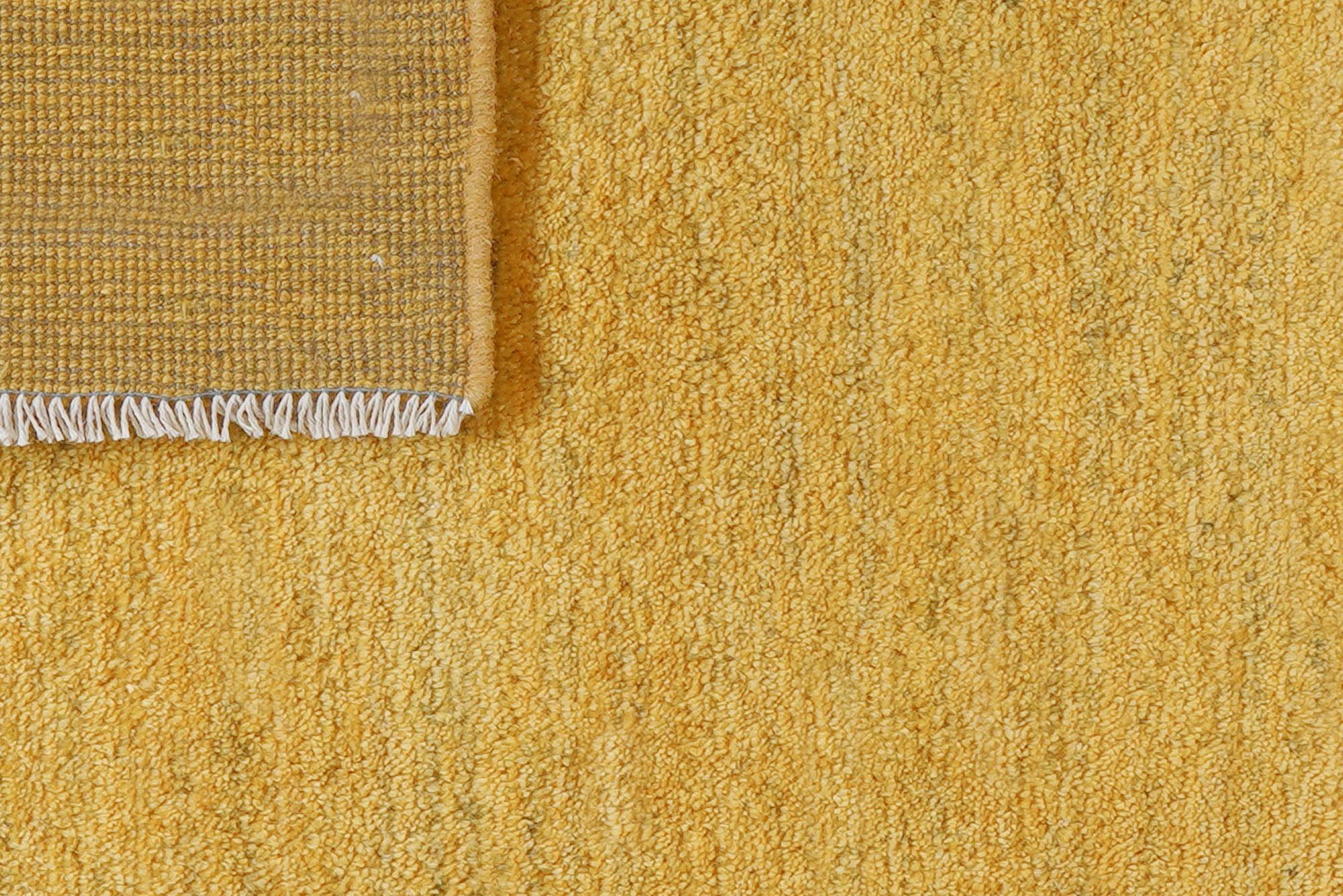 Rizbaf Gabbeh rug Wool Yellow 5
