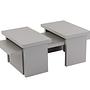 Sanctuary Coffee Table Grey 6