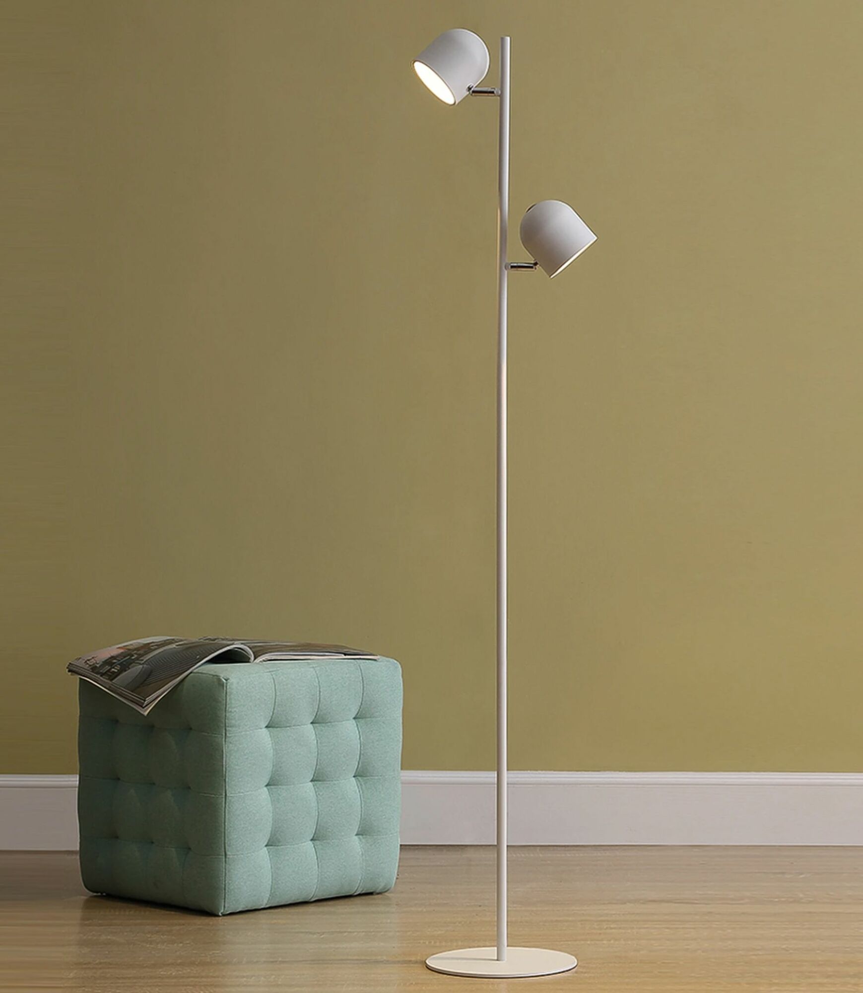 LED floor lamp Jon Eisen 2-light White 6