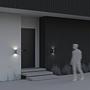 Bowery Typ A Wandleuchte Aluminium 2-flammig 2