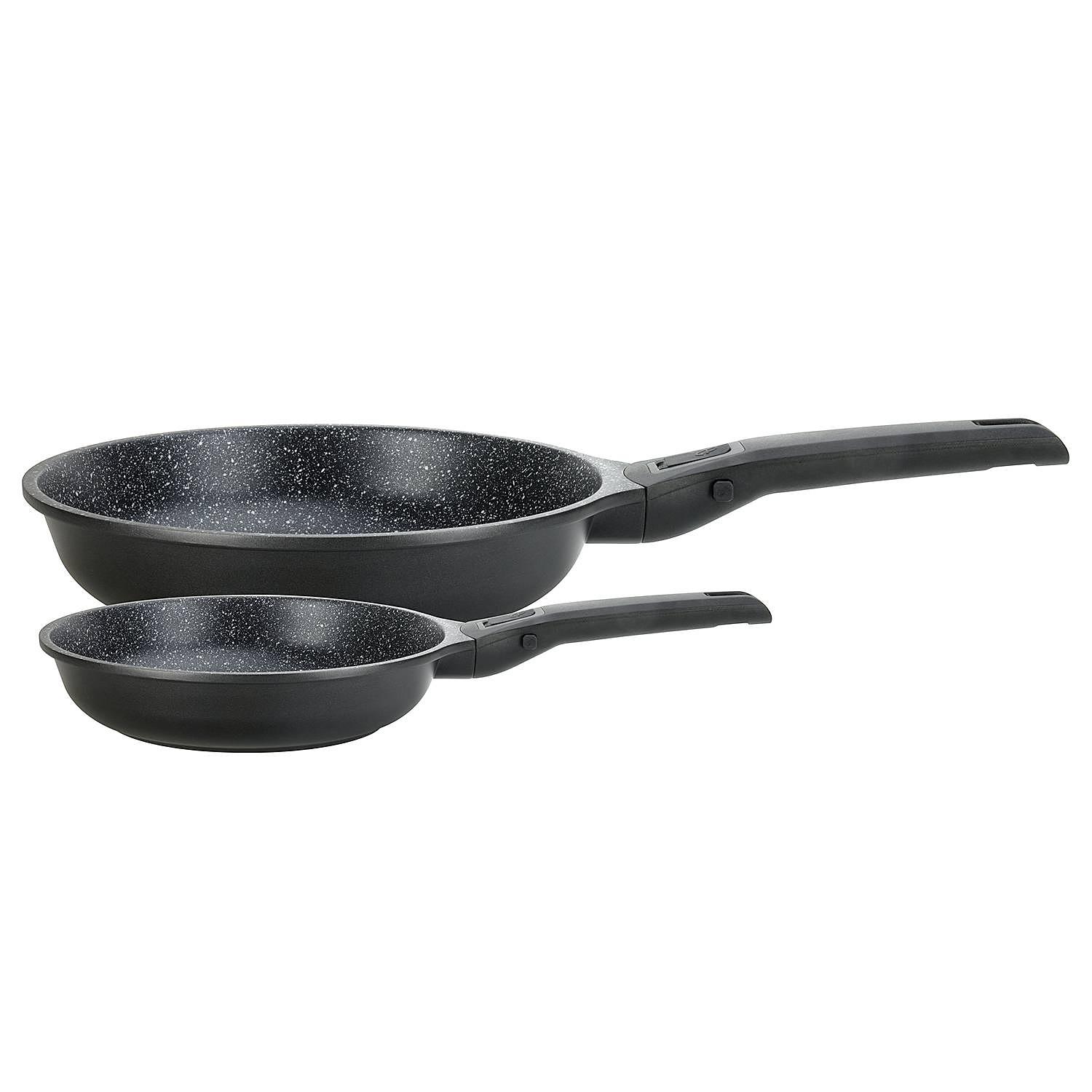 Pfannenset Easy Click 4-teilig Schwarz 0
