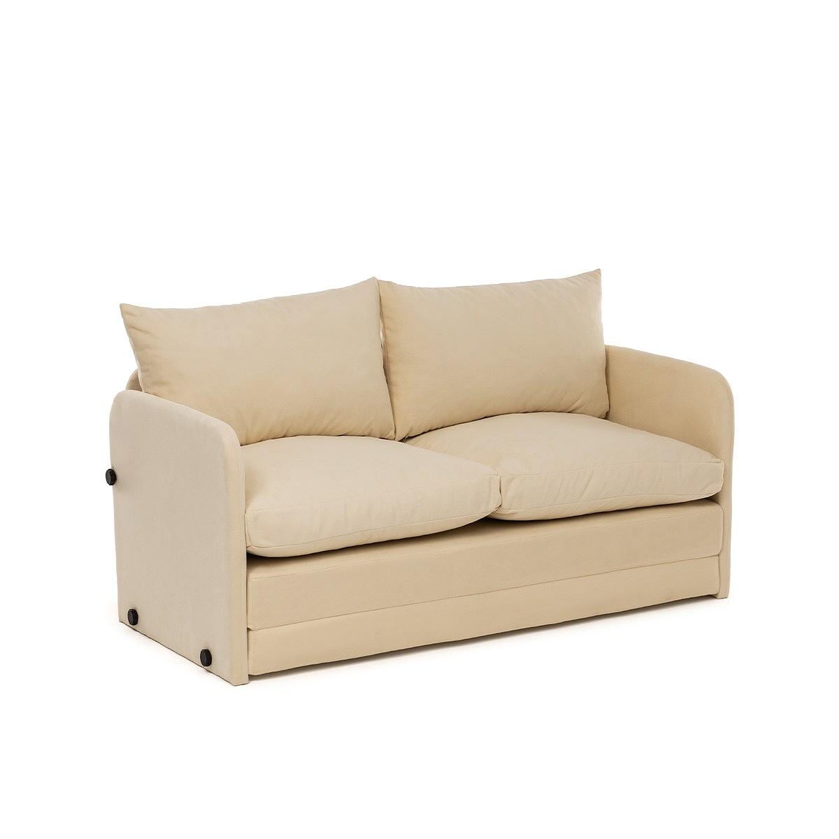 Saga Xl Sofa Bed 2-Seater Cream 8