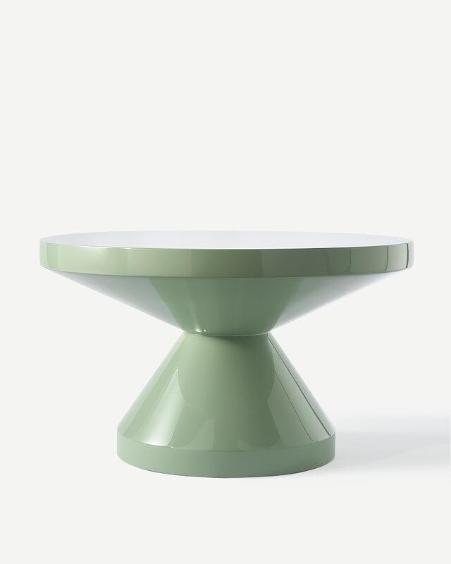 Zig Zag Coffee Table Olive Green 3