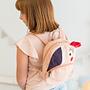 Ariel Hühnchen Rucksack Baumwolle Rosa 1