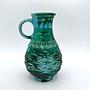Vintage 1651 20 Fat Lava Henkelvase Keramik 1970er Jahre 3
