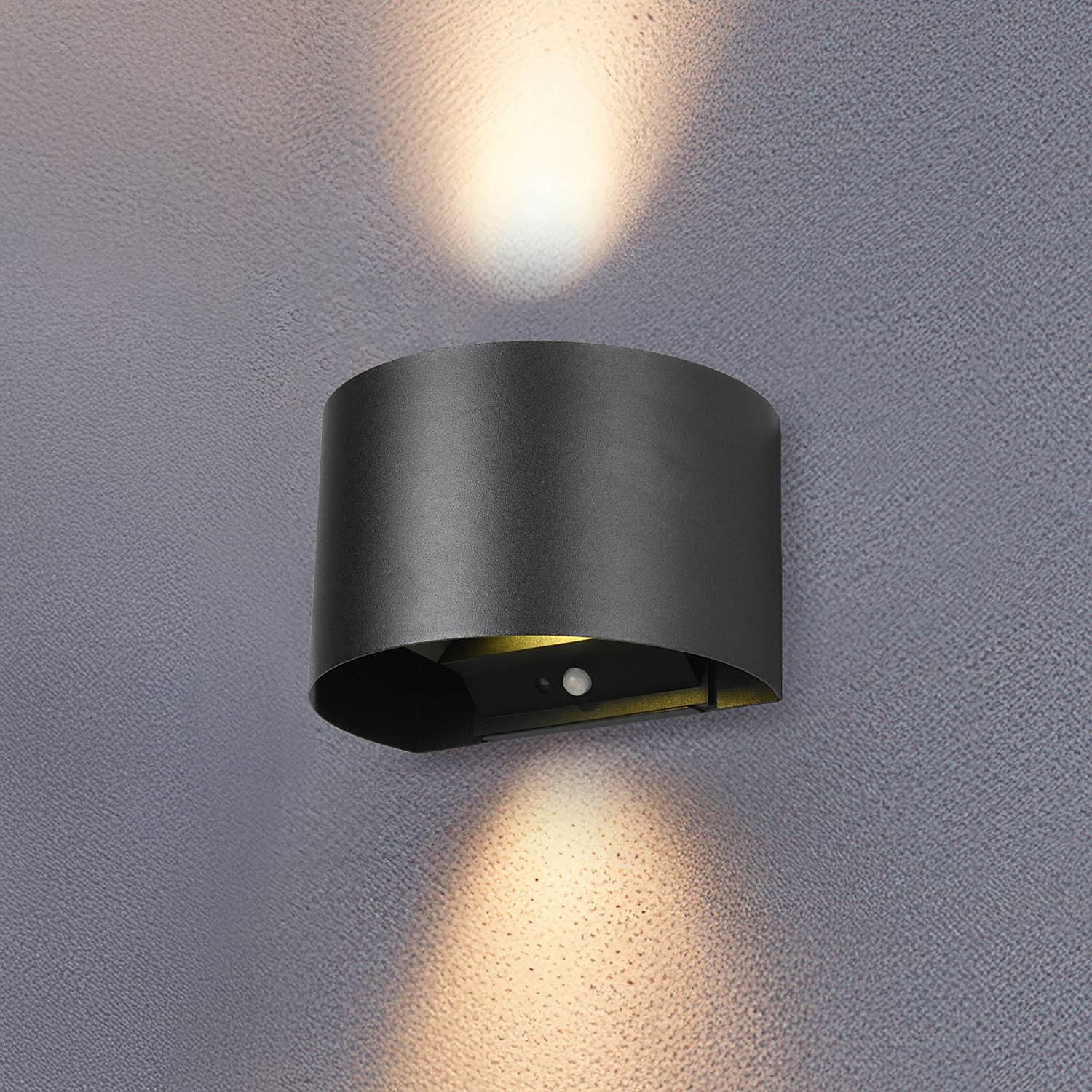 Talent Typ B Wandleuchte Stahl Schwarz 1