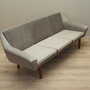 Sofa 3-seater textile gray 1980s 5