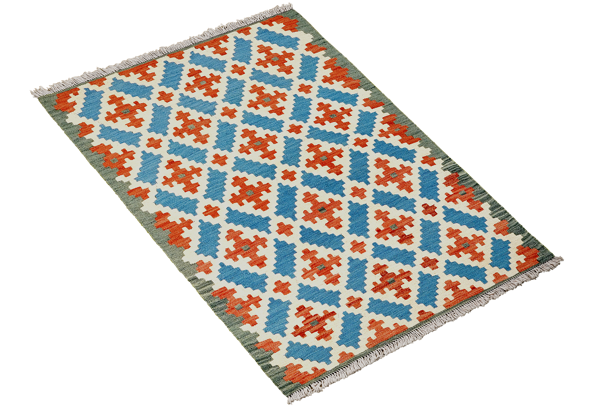 Kilim Gashgai Teppich Mehrfarbig 2