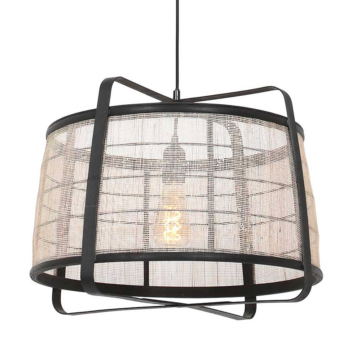 Capos Pendelleuchte 1-flammig Aluminium Schwarz 1