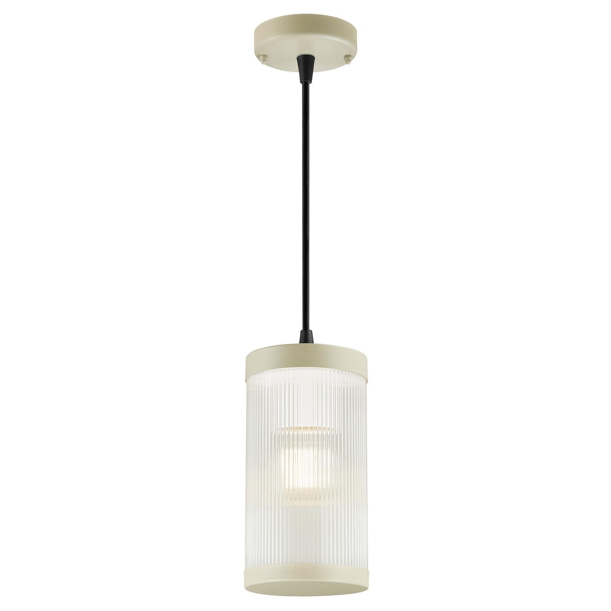 Coupar Outdoor Pendant Light Sand-Colored 2