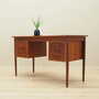 Schreibtisch Holz Braun 1960er Jahre  2