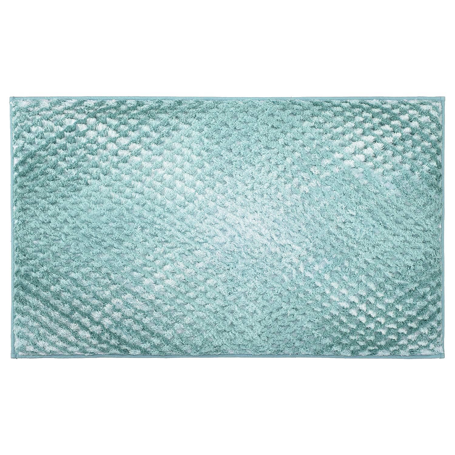 Badteppich Cory Pastellblau 120 x 70 cm 1