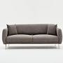 Simena Sofa 3-Sitzer Grau 7