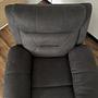 Armchair Reclining Function Grey 6