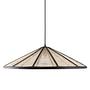 Akira Pendant Lamp Linen Black Natural Ø 70cm 4