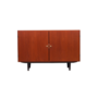 Vintage cabinet teak brown 1970s 0