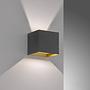 Thore LED-Wandleuchte Eisen 2-flammig 2
