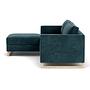 Madison Schlafsofa Récamiere Links Danny Dusty Blue 2