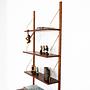 Vintage Teak Modulregal 1960er Jahre 6