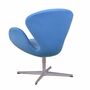 Swan Chair Arne Jacobsen Textil Blau 2
