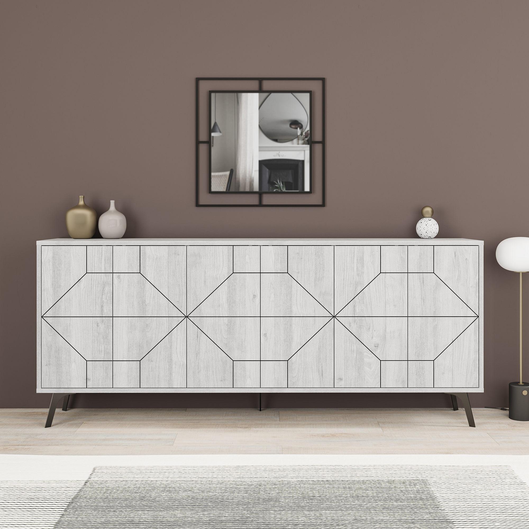 Dune Sideboard Weiß 0