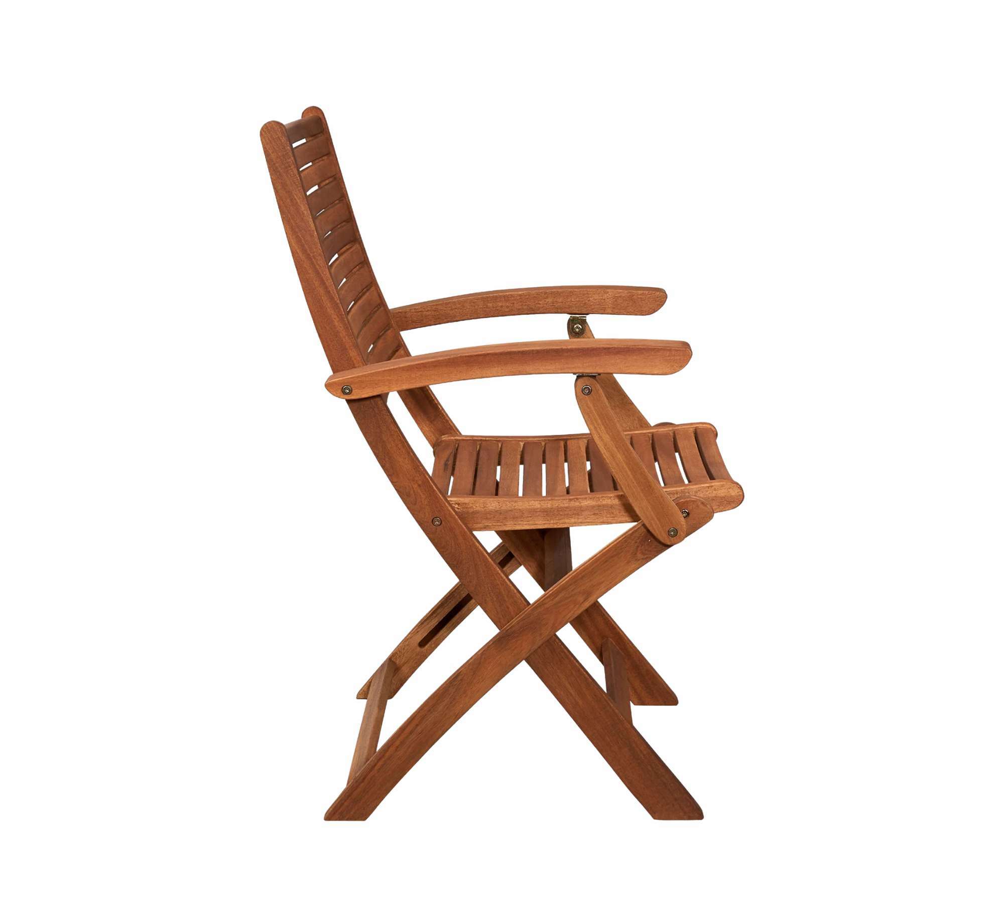 Gartenstuhl Holz Braun 3
