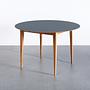 Beluga Tisch Linoleum Smokey Blue Ø 100cm 0