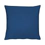 Cushion cover Torino Woven fabric Navy blue 49 x 49 cm 0