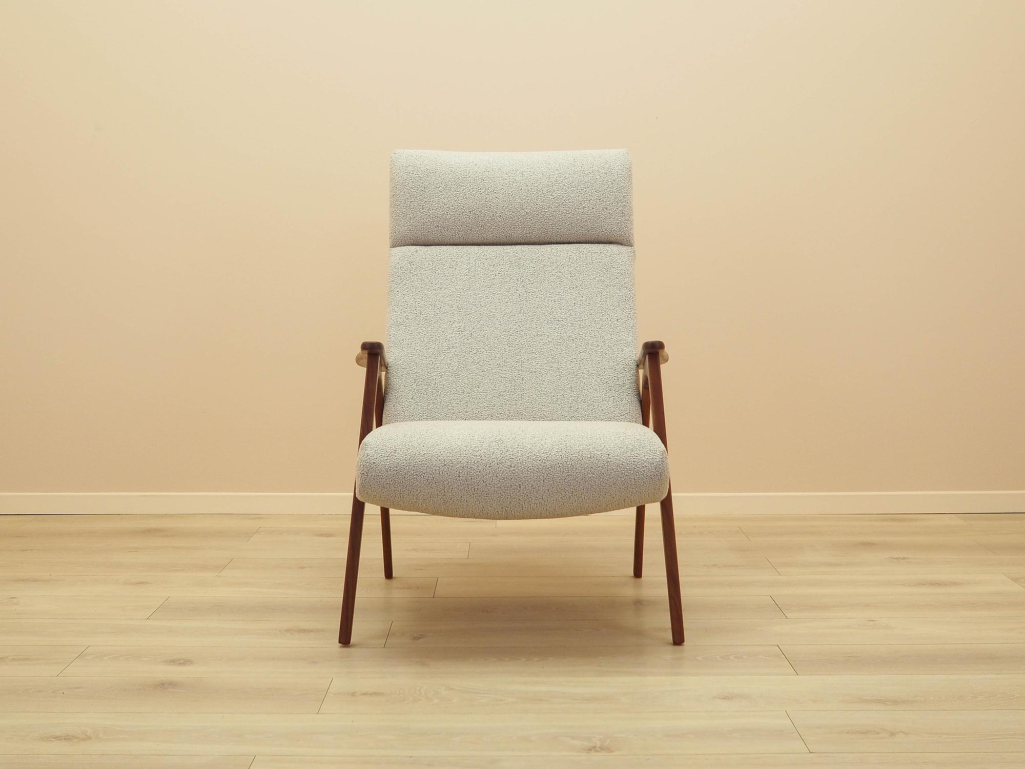 Teak armchair 1970s 2
