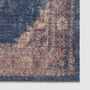 Teppich Baumwolle Jeansblau 1