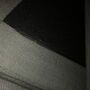 Sofa Récamiere Links mit Hocker Webstoff Metall Grau 6