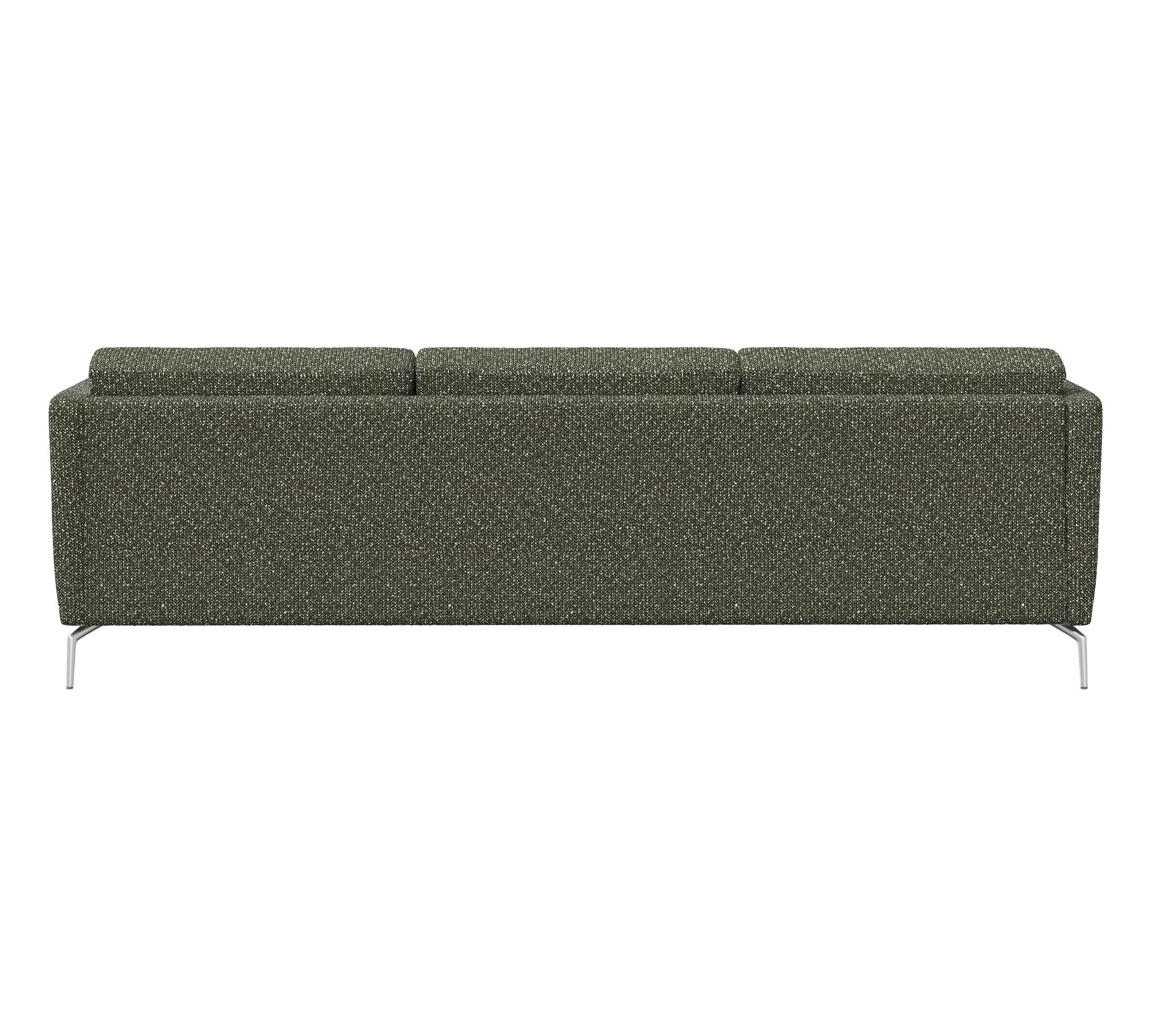Osaka Sofa Chaise Longue Right Avellino Fabric 3252 Green 3