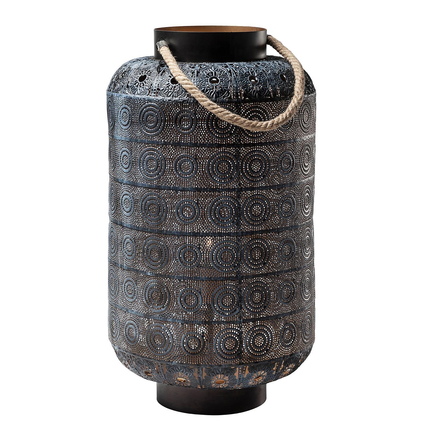 1-Flammig Bodenleuchte Sultan II Stahl 3