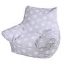 Royal Kindersitzsack Baumwollstoff Grau 40x50x43cm 0