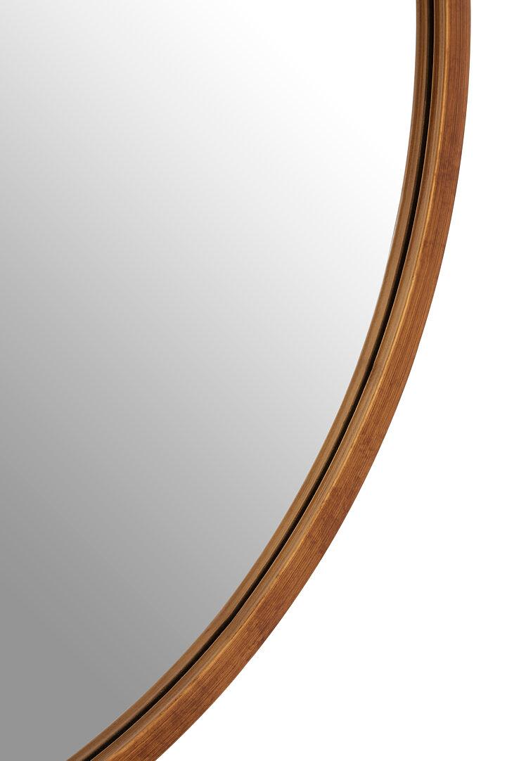 Saska Antique Wall Mirror Iron Brown 3