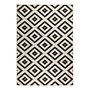 In-/outdoort carpet Malta synthetic fiber Black 80 x 150 cm 0