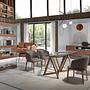 Dining table Glass Brown 3