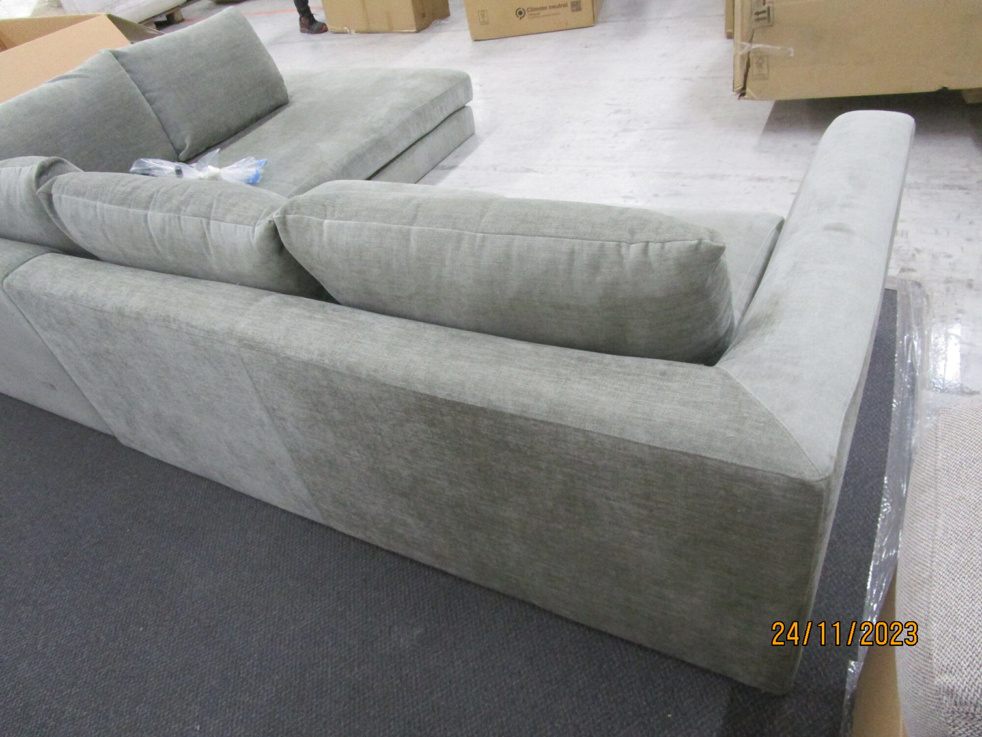 Noa Ecksofa Rechts Planet Grey Green 7