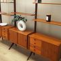 Wall shelf Teak wood 1960s 8
