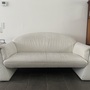 Octanova Ledersofa Weiß 4