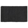Badteppich Willow Baumwolle Polyester Anthrazit 60 x 100 cm 0