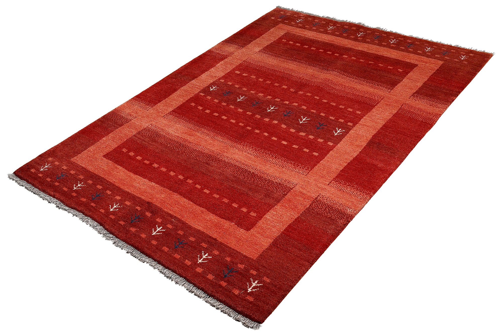 Rizbaf Gabbeh Rug Wool Red 3