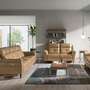 Sofa 3-Sitzer Leder Braun 1